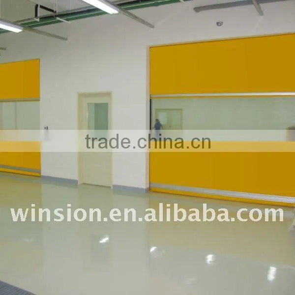 Plastic rolling shutter