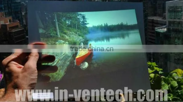 Transparent/ Holographic Rear Projection Screen Film Display for Car photo-2