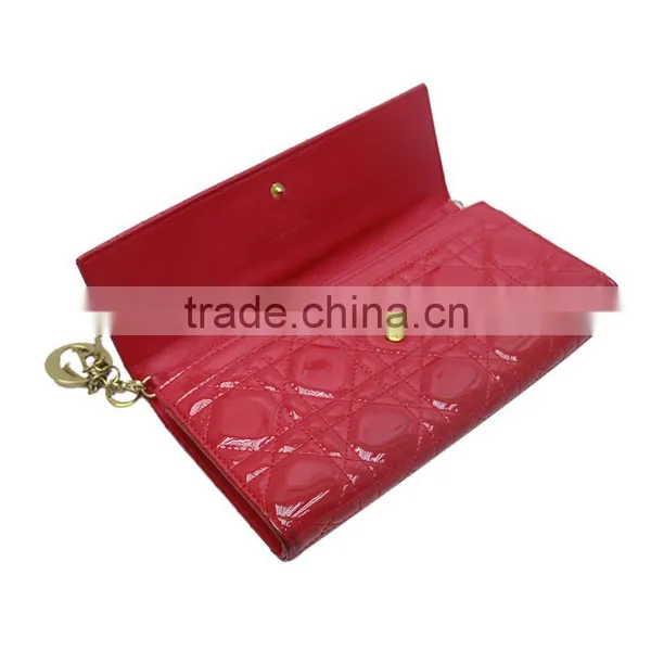 Long Genuine Leather Atomosphere Branded Womens Hasp Wallet photo-2