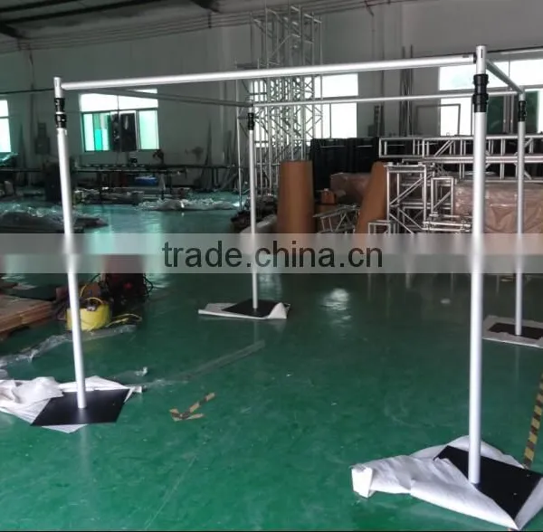 RK Adjustable Pipe and Drape, Event Wedding Aluminum Backdrop Stand Pipe Drape, Event Wedding Aluminum Backdrop Stand pi photo-5