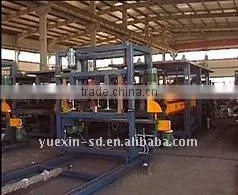 production line for sandwich panel