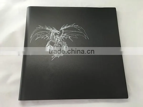 OEM Customized Card Binder With 12-pocket PP Porfolios Playset Dongguan Factory Dragon Cartoon