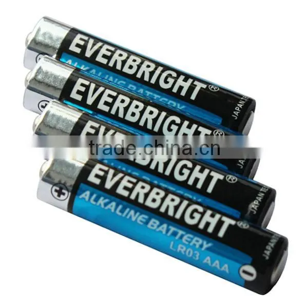 Over 120 Min AAA Alkaline Dry Battery LR03 1.5v Am-4 photo-3
