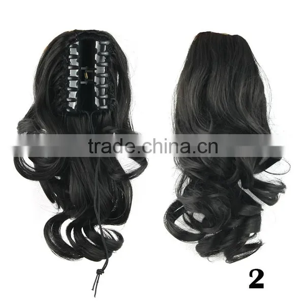 Beautiful New Style Cheap Various Color Wrap Around High Tempreture Fiber Dreadlock Ponytail for Black Women Quality Choice photo-2