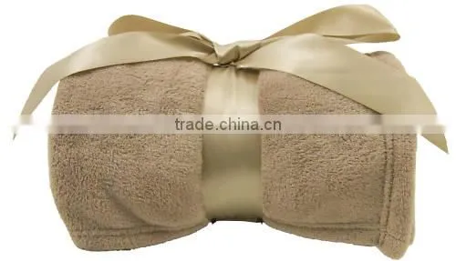 Soft Various Color Coral Cheap Fleece Gifts Promotional Blanket photo-5