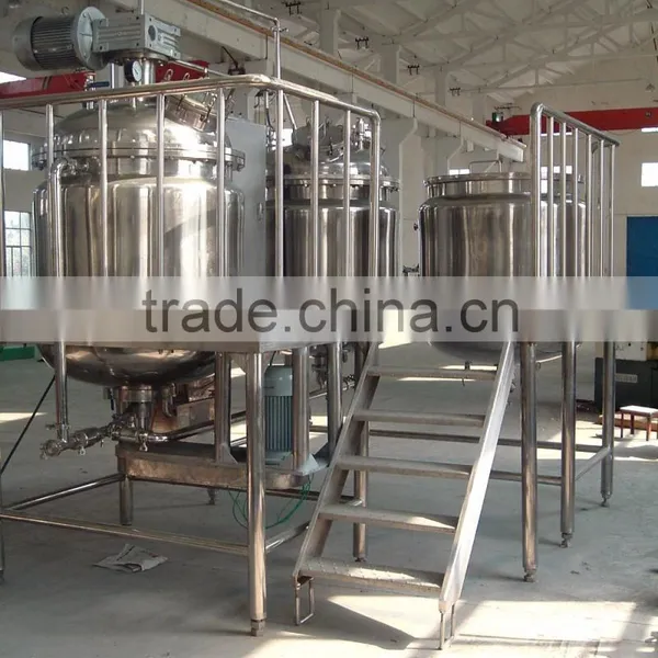 Big Capacity Toothpaste Homogenizing Emulsifier Mixer photo-6