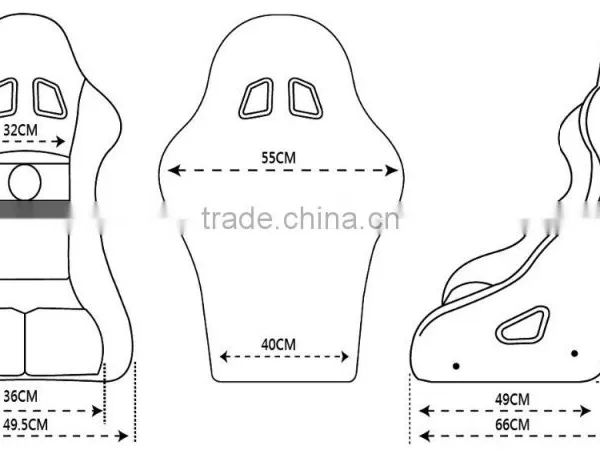 Beltenick FIA Carbon Fiber Sports Racing Car Seat RST-500 photo-3