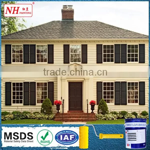 Quickly forms a waterproof surface coating