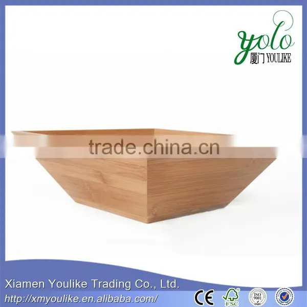 Hot Selling Natural Eco-Friendly Bamboo Bowl Disposable Bamboo Salad Bowl Quality Choice photo-3