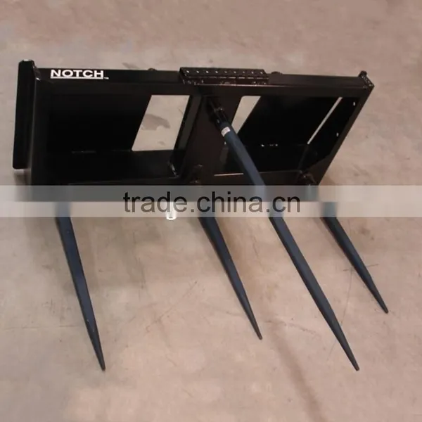 Four Tines Multi-purpose Bale Fork for Tractor Front End Loader