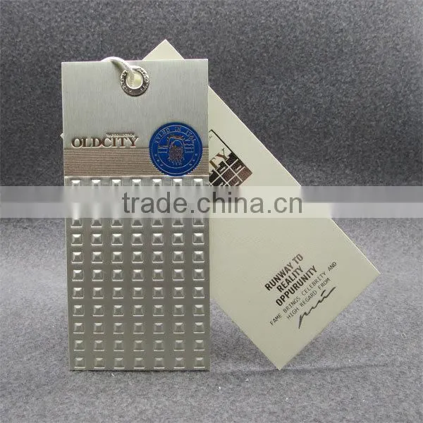 Full Square Embossed Tags For Clothing photo-2