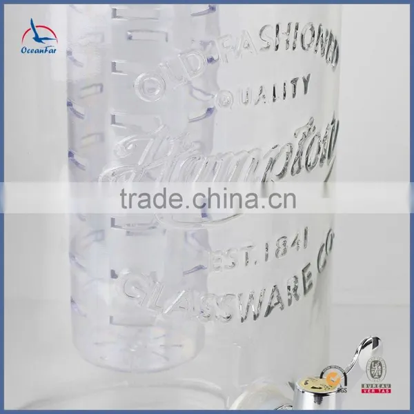 5.8L Old Fashion Glass Dispenser Glass Drink Dispenser With Tap photo-6
