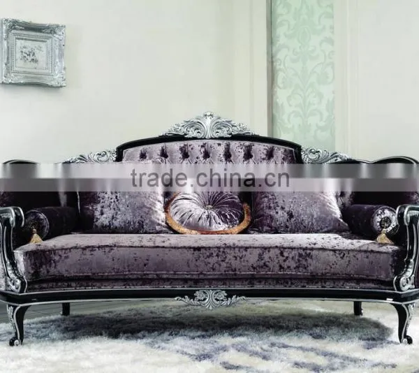 100% Factory Offer Home Furniture, Luxury European-style Living Room Sofas Sets photo-2