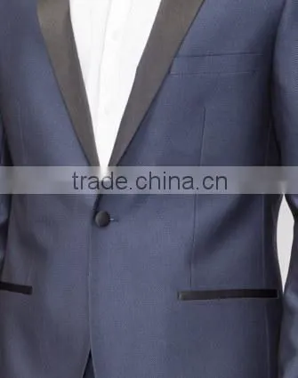 Custom Design 100% Wool Fancy Designer French Suit for Men photo-5
