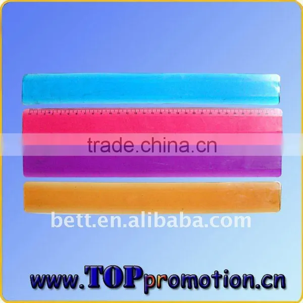 Hot Sales Fashion Transparent pp Stationery Ruler