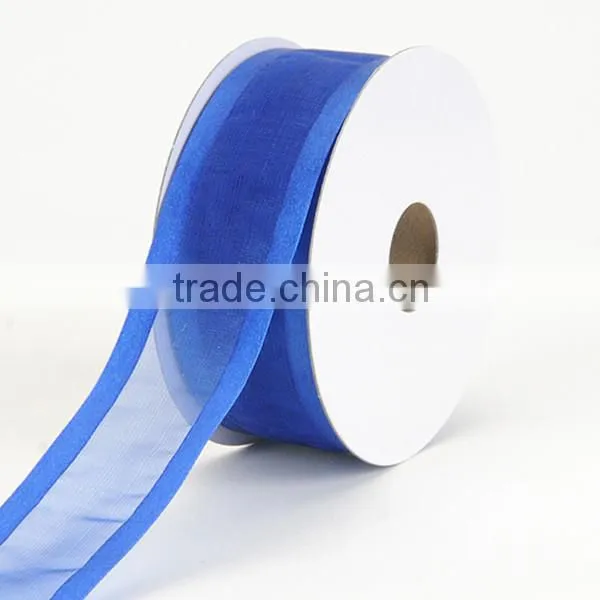 38mm Width Silk Satin Edged Organza Ribbon photo-6