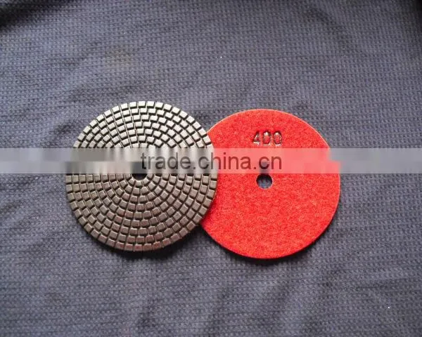 4" Diamond Copper Polishing Pads photo-5