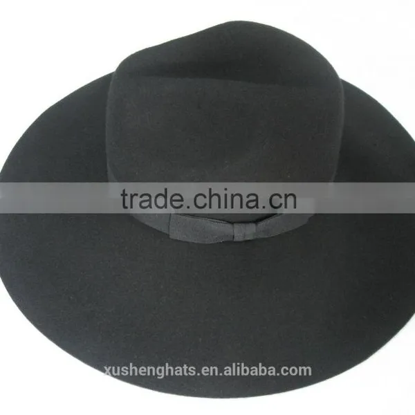 wholesale wide brim 12cm wool felt hat for Australia