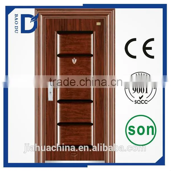 Residential Steel Doors and Windows Color Steel Door Swing Security Steel Doors photo-4
