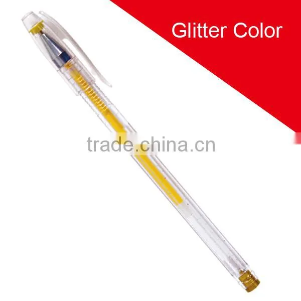 Glitter Color Hot Sale Gel Pen/color Gel Ink Pen