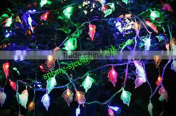 Leaf LED String Lightt for Christmas Decoration Point Party Light photo-4