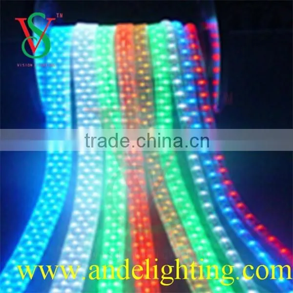 High Brightness PVC 3 Wires Flat 220v Led Rope Light for Decoration photo-2