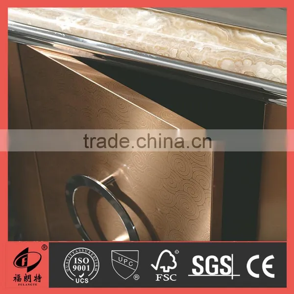 The Best Quality Classic Stainless Steel Bathroom Cabinet T-6635 photo-2