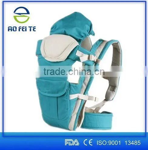 Safty Cotton Baby Carrier Backpack Baby Sling Carrier With 4 Carrying Method photo-2
