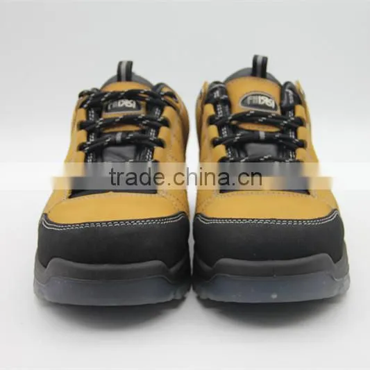Yellow Low Cut Safety Work Shoes With Steel Toe photo-2