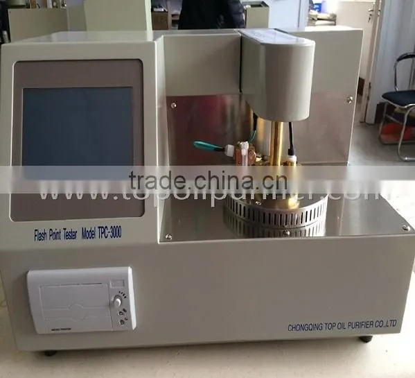Fully Automatic Lubricant Oil Analysis Instrument/ Flash Point Testing Equipment/Lube Oil Determination Apparatus photo-2