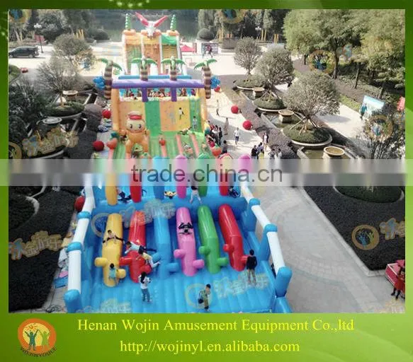 Adult Inflatable Obstacle Course With Commercial Use
