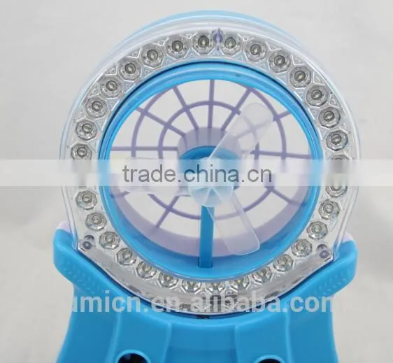 32SMD Small Portable Rechargeable Light FAN KM-5562 photo-3