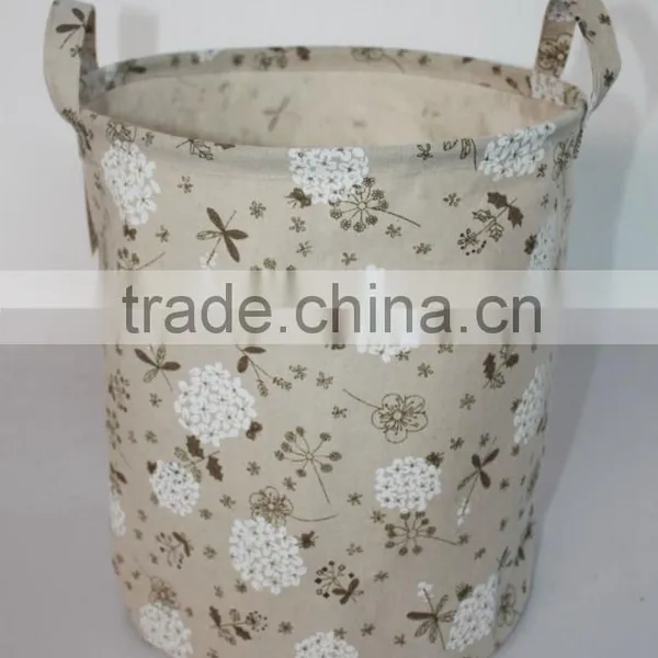 Natural Storage Linen Basket