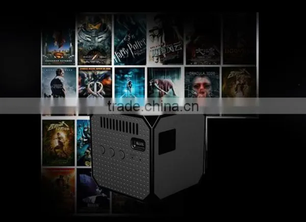 Protable 50 Lumens Brightness Digital DLP RGB LED Home Movie Projector photo-2