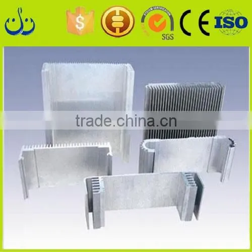 Made in China Fastener Big Section Heat Sink Aluminum Extruded Profile for Industrial photo-6