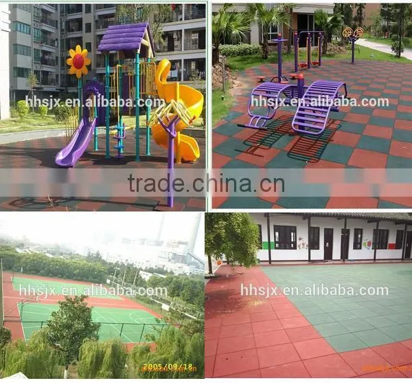 Paving Machine for Rubber Surface and Rubber Tiles Machine Maker photo-5