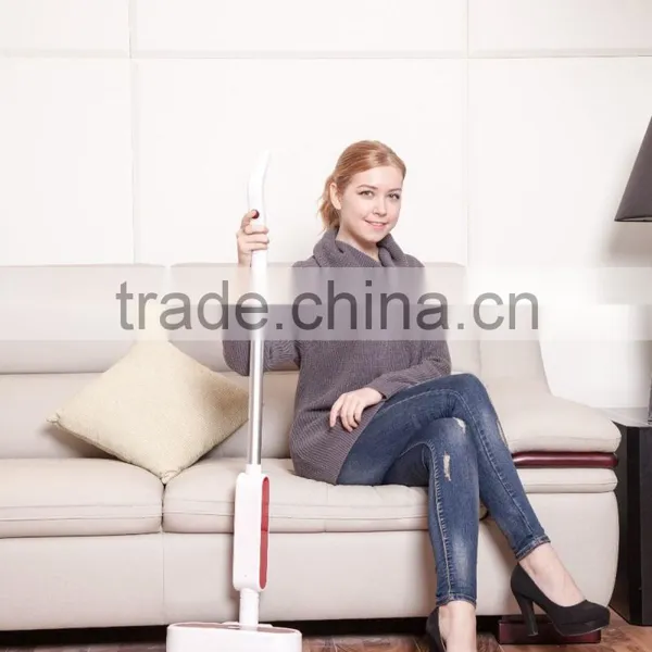 2016 Creative Rechargeable Wireless Electric Spinning Mop With Telescopic Handle