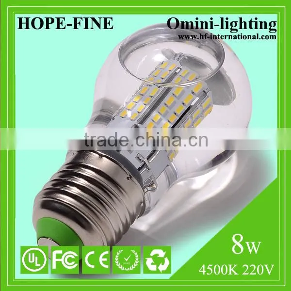 A15 A19 SERIES LIQUID COOLED LED BULB WITH TRANSPARENT AND MILKY COLOR photo-2