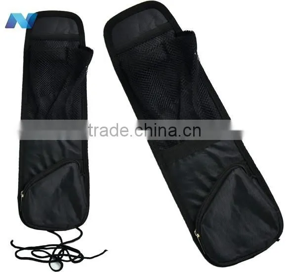 Black Vehicle Car Multi Side Pocket/Seat Pocket Storage Organizer Hanging Bag Collector Holder photo-2