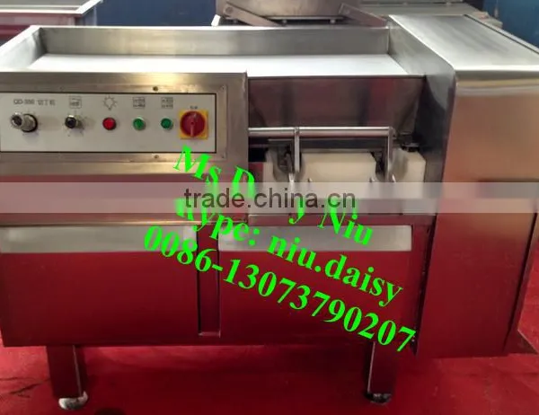 Commercial Frozen Meat Block Cutting Machine/chicken Breast Cutter Machine/beef Cube Cutting Machine photo-2