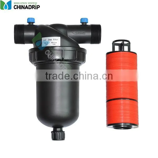 Drip Irrigation 1" MNPT Plastic Disc Filter 120 Mesh Irrigation Filter photo-6