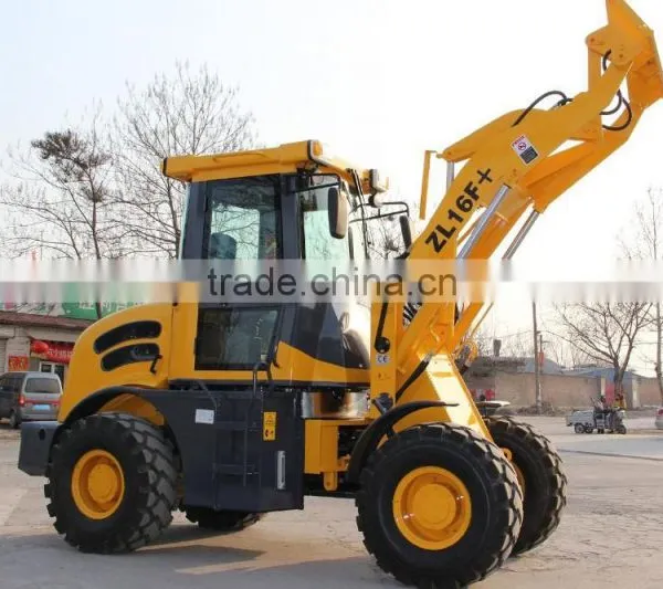 Qingzhou famous strong compact wheel loader with big tyre and weichai xinchai engine