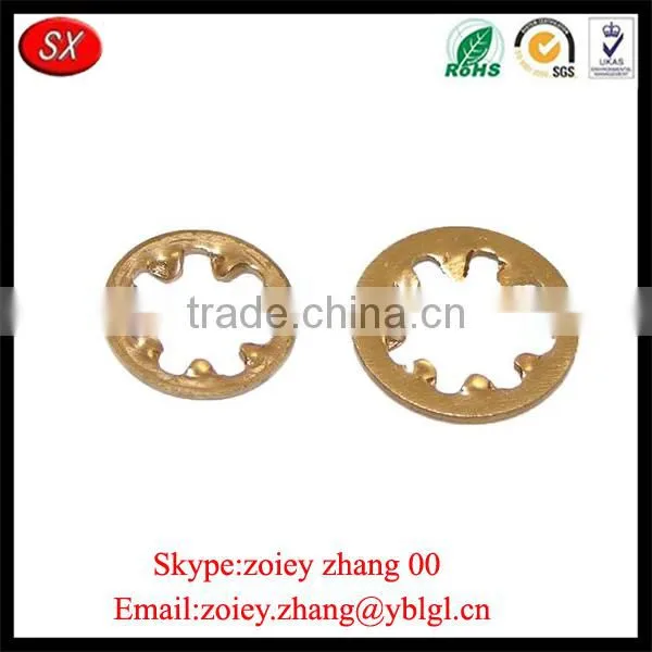 High Precisioon Aluminum Star Lock Washer With Anodized photo-3