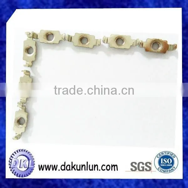Silver Plated Metal Stamping Electronic Shrapnel photo-2