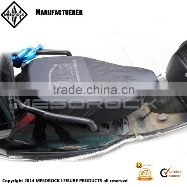 Silver Color Cool Polyester Waterproof and Breathable Scooter Seat Cover photo-2