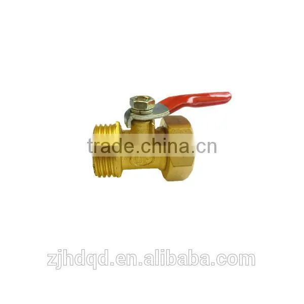 1/4" 3/8" 1/2" Npt Bspt Thread Mini Ball Valve With Brass Material photo-4