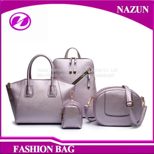 China Factory Brown Fashion Lady Bags PU Leather Shoulder Bags Women Messenger Bags photo-3
