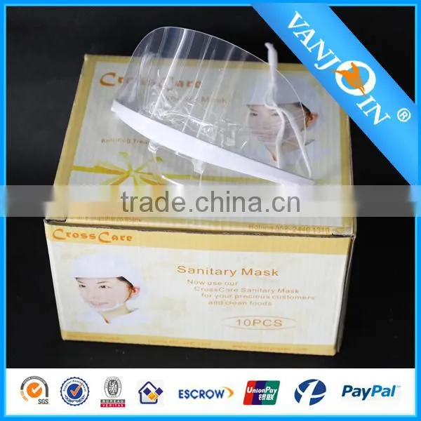 10pcs/box Plastic Industry Antimicrobial Healthcare Hygienic Face Mask photo-3