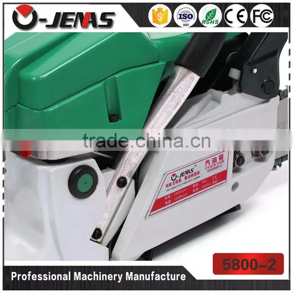 Ojenas 58cc 5800 Gasoline Steel Power Chain Saw photo-6