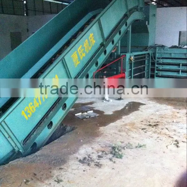 Hydraulic Horizontal Semi-automatic Baler Machine for Scrap Paper, Cardboard, Plastic YB3-80T photo-4